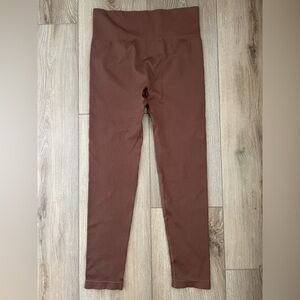 OQQ Ribbed Seamless Leggings EUC